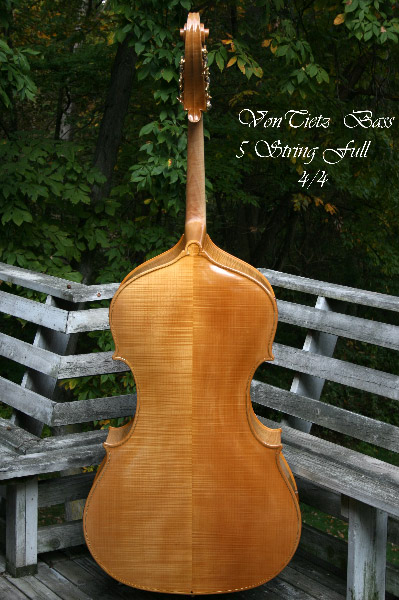 vontietzenhoffen five string Grendel II bass